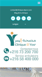 Mobile Screenshot of clinique-elyosr.com